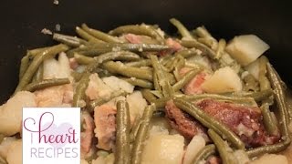 Southern Green Beans and Potatoes  I Heart Recipes [upl. by Aline]