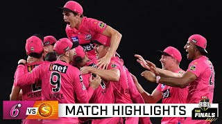 Sydney Sixers too strong for Perth Scorchers and go backtoback  KFC BBL10 [upl. by Doane175]