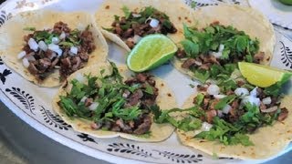 How to Make Mexican Tacos al Carbon  Texas Flavors [upl. by Younger]