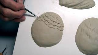 Learn Sculpture  Sculpting Textures in Clay [upl. by Attekram965]