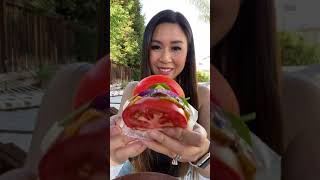 Tomato Bun Burger copycat from InNOut Burger  MyHealthyDish [upl. by Llenrod]