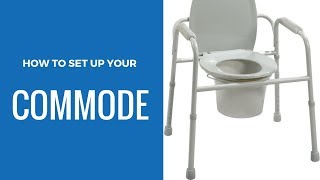 How To Use Your Bedside Commode [upl. by Boleslaw]