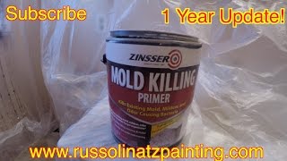 Quickly Kill Mold and Mildew Stains on Bathroom Ceiling Part 3 [upl. by Farhi]