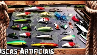 Iscas Artificiais para Pesca [upl. by Ayekin297]