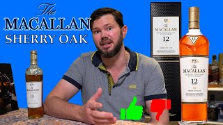 The Macallan 12 Year Old Sherry Oak Cask Single Malt Scotch Whisky Review [upl. by Kotz171]