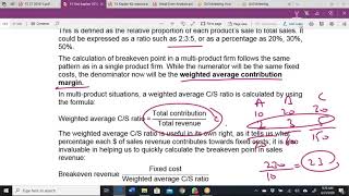 Break even analysis [upl. by Elane]