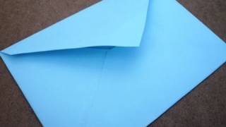 How to Make Your Own Envelopes  A Craft Tutorial [upl. by Lugar]