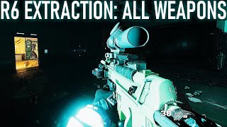 Rainbow Six Extraction All Weapons [upl. by Hollah]