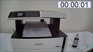 EPSON M2140 Auto 2 sided Printing [upl. by Seamus66]