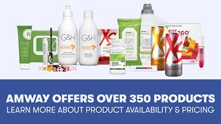 Amway Offers Over 350 Products  Amway [upl. by Solracsiul]