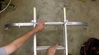 Werner Ladder Stabilizer Review Model AC96 [upl. by Burhans64]