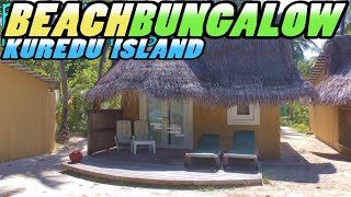 BEACH BUNGALOW  Kuredu Island Resort amp Spa  Maldives 4k [upl. by Feinleib379]