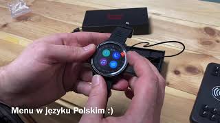 L8 Smartwatch Zegarek Męski Wodoodporny Recenzja [upl. by Fougere]