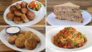 4 Easy Canned Tuna Recipes [upl. by Freemon153]