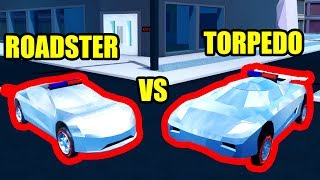 CAN the ROADSTER BEAT the TORPEDO  Roblox Jailbreak [upl. by Ayik644]