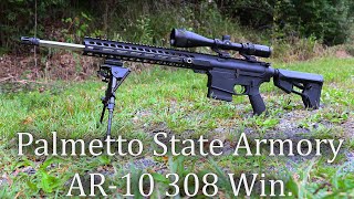 Palmetto State Armory AR10 308 Review  1 Year Later [upl. by Wenz]