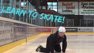 Learn to Ice Skate Tutorial [upl. by Llednav]