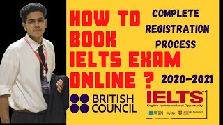 how to book ielts exam online with british council Registration Process for IELTS Exam [upl. by Ydnyc]