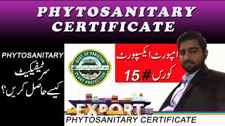 phytosanitary certificate  phyto  import export business  Export Business in Pakistan [upl. by Dinse]