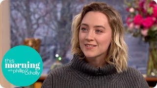 Saoirse Ronan Reveals What She Misses the Most While Shes Away  This Morning [upl. by Verina]