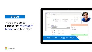 Introduction to Timesheet Microsoft Teams app template [upl. by Anes293]