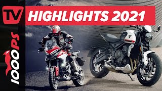 Die Top 10 Motorradneuheiten 2021  Welche neuen Motorräder stehen hoch im Kurs [upl. by Wichern722]