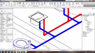 Plumbing system on Rviet MEP [upl. by Daahsar56]