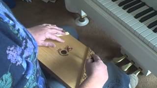 Tuning your 15string zither or lap harp to G major [upl. by Talley]