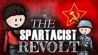 Jan 1919 The Spartacist Revolt  GCSE History Revision  Weimar amp Nazi Germany [upl. by Eednil]