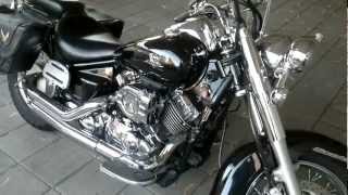 Yamaha V Star 650 Classic Hypercharger install [upl. by Ainollopa]