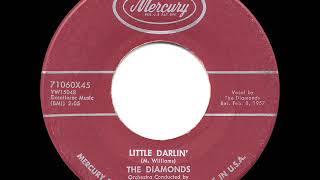 1957 HITS ARCHIVE Little Darlin’  Diamonds a 1 record [upl. by Lello]