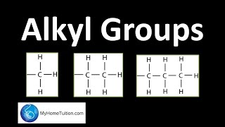 Alkyl Groups  Carbon Compound [upl. by Lemrej]