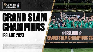 IRELAND TROPHY LIFT 🏆  2023 Guinness Six Nations [upl. by Ientirb719]