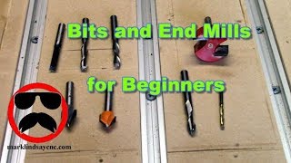 Bits and End Mills for Beginners  CNC For the Absolute Beginner [upl. by Ardnuas]