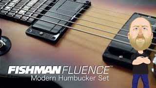 Fishman Fluence Modern Pickups  Demo [upl. by Ahsinak]