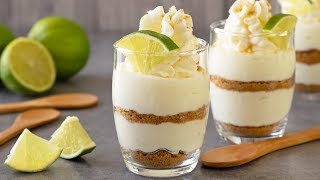 Key Lime Pie Shots  NoBake Dessert [upl. by Virginie]