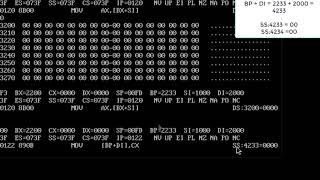 1 MSDOS Debugging and its commands Assembly Language [upl. by Earl]