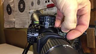 Setting Vortex PST Gen II zero stop amp windage  Quick and easy [upl. by Zeitler853]