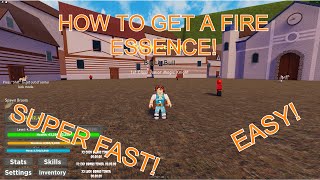 How to Get A Fire Essence Fast SUPER EASY  Black Clover Kingdom Grimshot Roblox [upl. by Apoor]