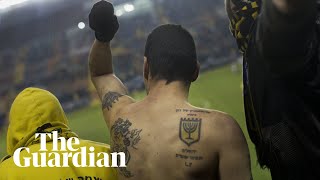 Beitar Jerusalem fans Here we are were the most racist football team in the country [upl. by Eelnodnarb143]