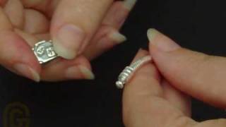 How to add charms to a Pandora Bracelet [upl. by Altaf155]