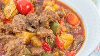 Kalderetang Kambing Goat Stew [upl. by Hayman44]