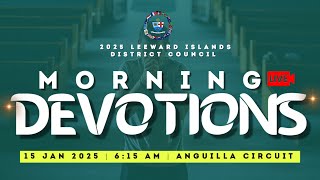 2025 Leeward Islands District Council  Morning Devotions Day 3 [upl. by Silverman626]