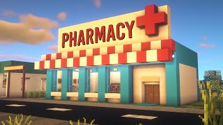 Pharmacy in Minecraft  Easy to build [upl. by Adnarram]