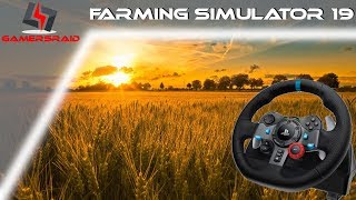 HOW TO SETUP STEERING WHEEL FOR FARMING SIMULATOR 2019 [upl. by Atinar]