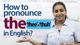 How to Pronounce quotthequot in English  English Pronunciation amp Grammar lesson [upl. by Greenquist91]