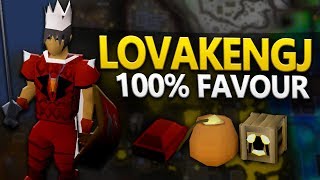 100 Lovakengj Favour Guide OSRS [upl. by Else]