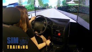 Defensive Driving School Simulator Promo video [upl. by Colwen]