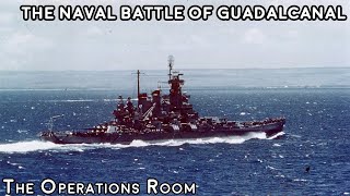 The Naval Battle of Guadalcanal 1942  Animated [upl. by Itsym]