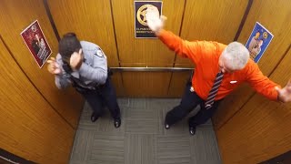 Everywhere I Go  Police Guy Elevator Dancing Edit [upl. by Hjerpe317]